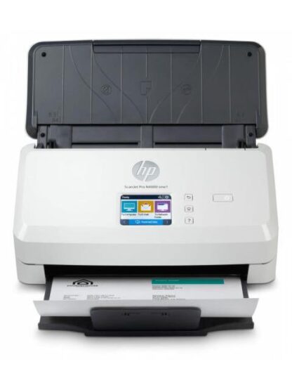 SCANNER HP SCANJET PRO N4000 SNW1 600 X 600 DPI ESCANER COLOR ESCANEADO DUPLEX USB NEGRO-BLANCO