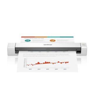 SCANNER PORTATIL BROTHER DS640 1200 X 1200 DPI ESCANER COLOR USB 3.0 NEGRO-BLANCO