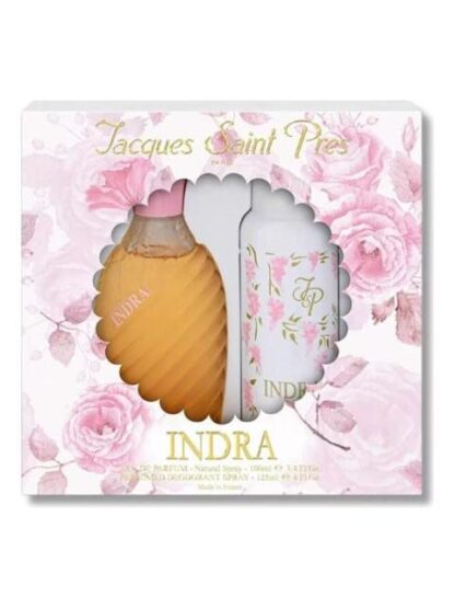 SET 2 PIEZAS JACQUES SAINT PRES INDRA PARA MUJER 100 ML EDP