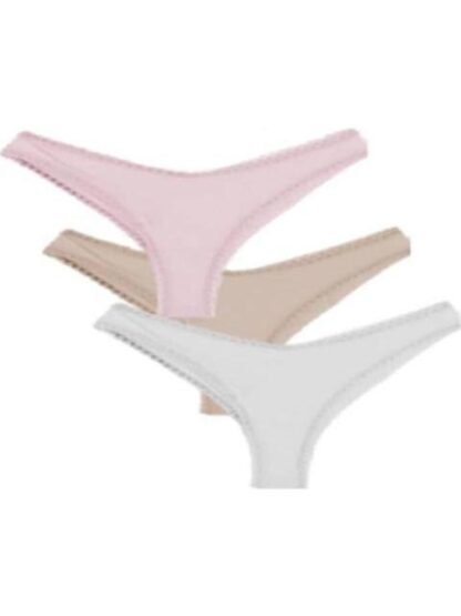 SET 3 PANTIS CORTE BIKINI ROSA LOVE TO LOUNGE