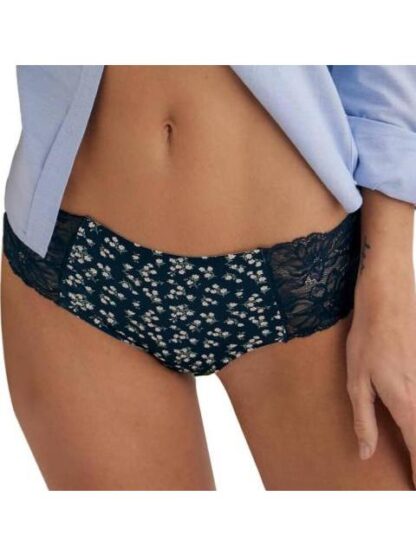 SET 3 PANTIS CORTE HIPSTER AZUL MARINO LOVE TO LOUNGE - Image 2