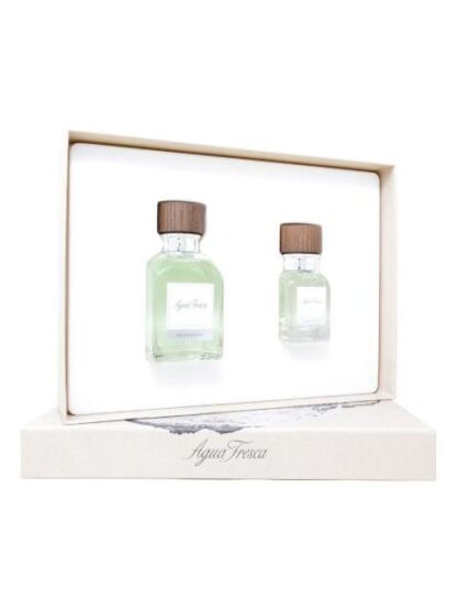 SET AGUA FRESCA 2PZ 120ML EDT SPRAY 30ML EDT SPRAY