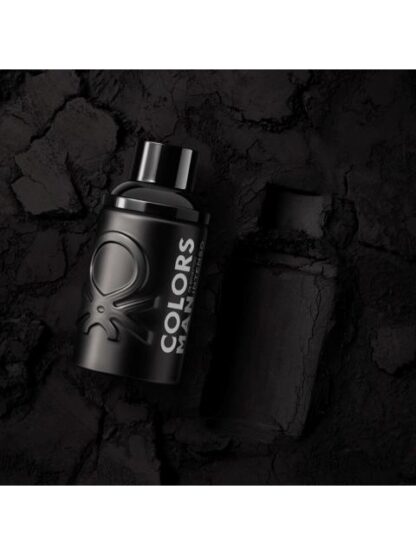 SET BENETTON COLORS MAN BLACK INTENSE EDT 100ML + MEGASPRITZER 10ML - Image 8