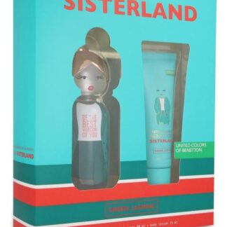 SET BENETTON SISTERLAND GREEN JASMINE 2PZ 80ML EDT SPRAY