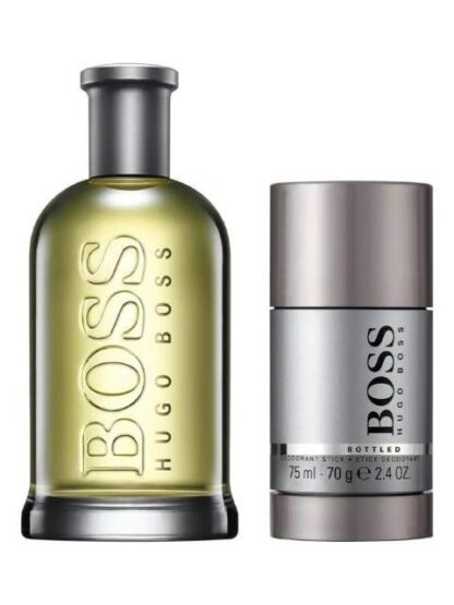 SET BOSS BOTTLED HUGO BOSS 2 PZ HOMBRE (200ML + DESODORANTE)