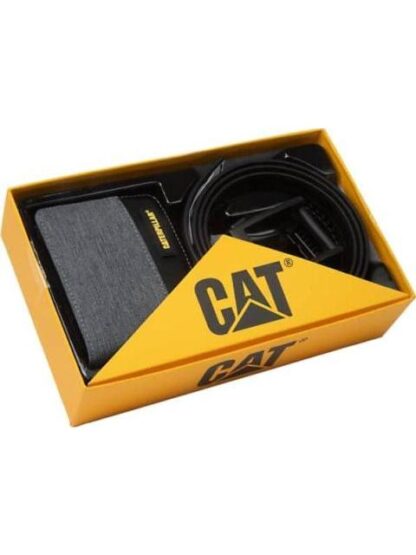 SET CINTURON CARTERA CAT SET NEGRO CATERPILLAR - Image 2
