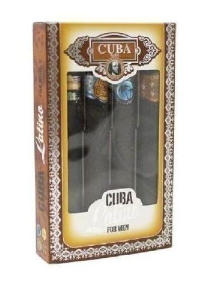 SET CUBA LATINO CABALLERO 4 PZ CIGARES SPRAY - ORIGINAL - Image 2