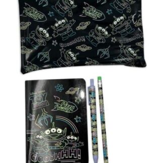 SET ESCOLAR 7 PIEZAS TOY STORY NEGRO TOY STORY