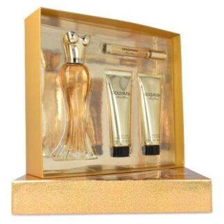 SET GOLD RUSH DAMA PARIS HILTON 4 PZ - ORIGINAL