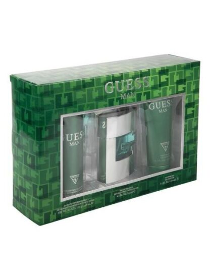SET GUESS MAN 3 PIEZAS CABALLERO 75ML EDT SHOWER GEL 200ML DESODORANTE 226ML - Image 2