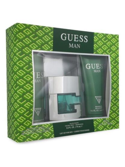 SET GUESS MAN 3 PIEZAS CABALLERO 75ML EDT SHOWER GEL 200ML DESODORANTE 226ML - Image 5