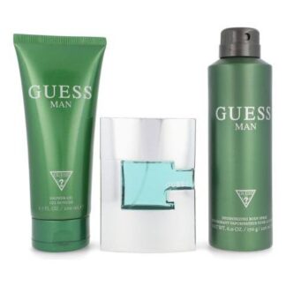 SET GUESS MAN 3PZ 75ML EDT SPRAY