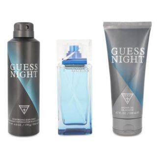 SET GUESS NIGTH POUR HOMME 3PZ 100ML EDT SPRAY