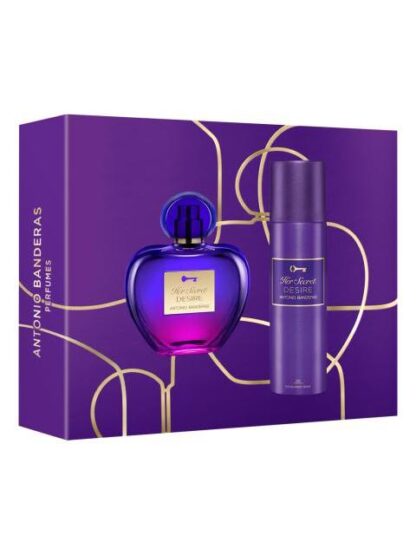 SET HER SECRET DESIRE EDT 80 ML + DEO 150 ML