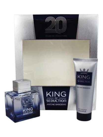SET KING OF SEDUCTION 20 YEARS 2PZ 100ML EDT SPRAY - HOMBRE