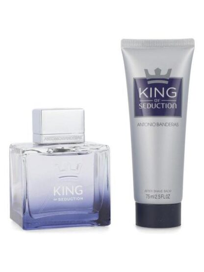 SET KING OF SEDUCTION 2PZ 100ML EDT SPRAY AFTER SHAVE 75ML