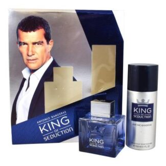 SET KING OF SEDUCTION ANTONIO BANDERAS 2 PZ - HOMBRE