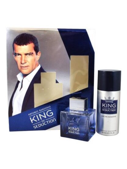 SET KING OF SEDUCTION ANTONIO BANDERAS 2 PZ - HOMBRE