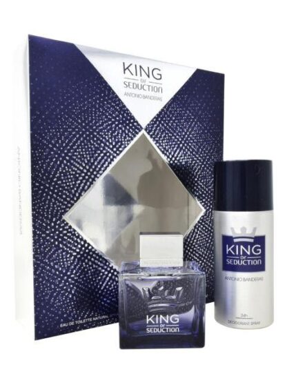 SET KING OF SEDUCTION ANTONIO BANDERAS 2PZ - HOMBRE