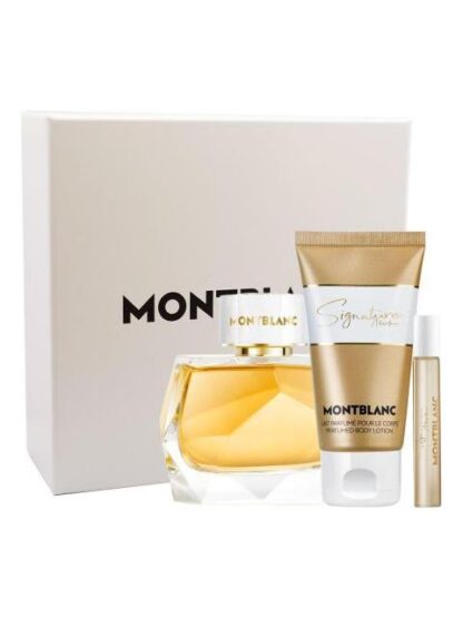 SET MONTBLANC SIGNATURE ABSOLUE 3PZ 90ML EDP SPRAY - MUJER