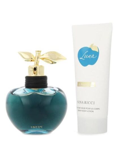SET NINA RICCI LUNA 2PZ 80ML EDT SPRAY BODY LOTION 100ML