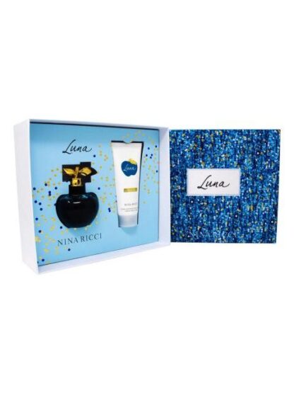 SET NINA RICCI LUNA 2PZ 80ML EDT SPRAY BODY LOTION 100ML