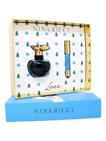 SET NINA RICCI LUNA 2PZ 80ML EDT SPRAY - LIPSTICK - MUJER