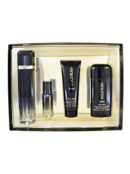 SET PARIS HILTON GOLD RUSH MAN 4PZS 100ML EDT SPRAY GENERO HOMBRE - Image 3