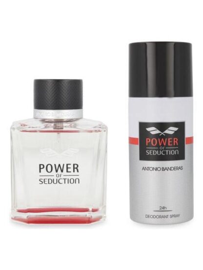 SET POWER OF SEDUCTION ANTONIO BANDERAS 2PZ - HOMBRE