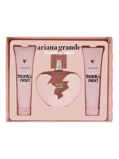 SET THANK U NEXT ARIANA GRANDE 3PZ 100ML EDP SPRAY - MUJER