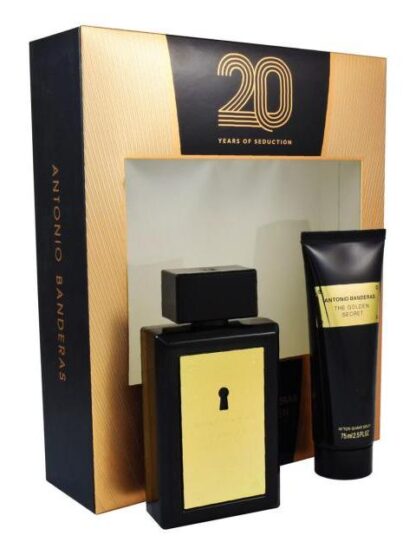 SET THE GOLDEN SECRET 20 YEARS 2PZ 100ML EDT SPRAY - HOMBRE