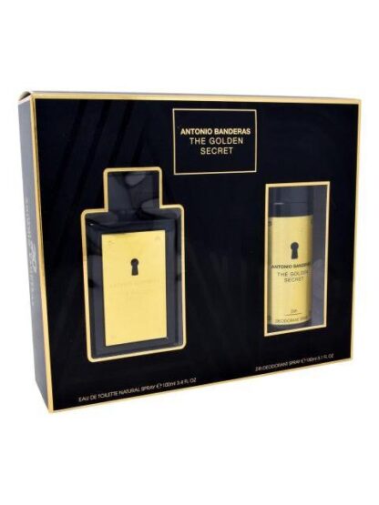 SET THE GOLDEN SECRET BANDERAS 2 PZ - HOMBRE