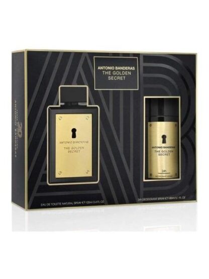 SET THE GOLDEN SECRET CABALLERO ANTONIO BANDERAS 2 PZ