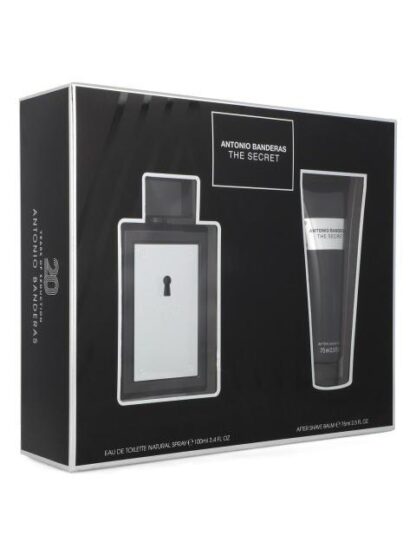 SET THE SECRET 2PZS 100ML EDT SPRAY AFTER SHAVE 75ML - Image 2