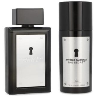 SET THE SECRET ANTONIO BANDERAS 2PZ 100ML EDT SPRAY - HOMBRE