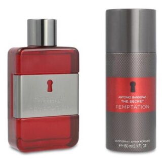 SET THE SECRET TEMPTATION MEN BANDERAS 2PZ - HOMBRE