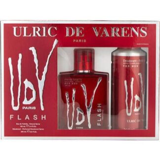 SET UDV PARIS FLASH FOR MEN ULRIC DE VARENS 2 PZ - HOMBRE