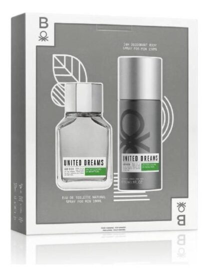SET UNITED DREAMS AIM HIGH CABALLERO BENETTON 2 PZ