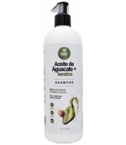 SHAMPOO ACEITE DE AGUACATE KERATINA 410 ML NB FOODS
