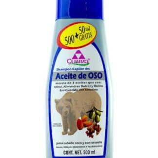SHAMPOO ACEITE DE OSO 550 ML CUARZO