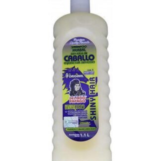 SHAMPOO CABALLO 1.1L COLA DE CABALLO ACEITE DE COCO PANTENOL Y KE TEPEZCOHUITE DEL INDIO PAPAGO