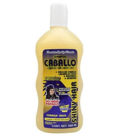 SHAMPOO CABALLO 550 ML DEL INDIO PAPAGO