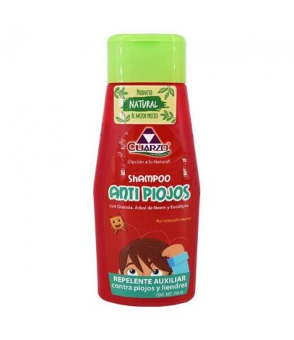 SHAMPOO CAPILAR ANTI PIOJOS 550ML. CUARZO COSMETICS