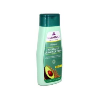 SHAMPOO CAPILAR DE AGUACATE Y GERMEN DE TRIGO 550 ML CUARZO COSMETICS