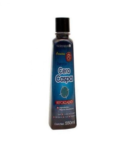 SHAMPOO CERO CASPA REFORZADO 550ML SHAMPOOS NACE