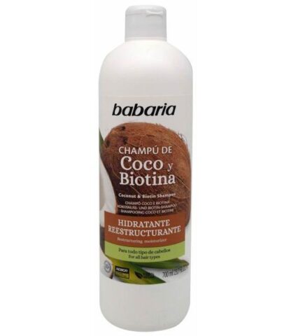 SHAMPOO COCO Y BIOTINA 700 ML BABARIA