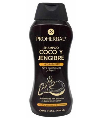 SHAMPOO COCO Y JENGIBRE 700 ML PROHERBAL