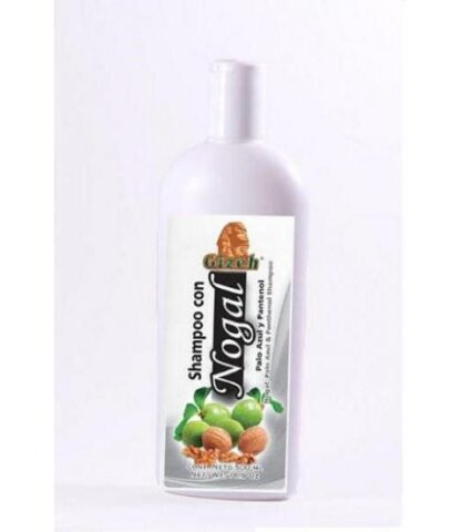 SHAMPOO CON NOGAL PALO AZUL Y PANTENOL 500ML. PRODUCTOS GIZEH
