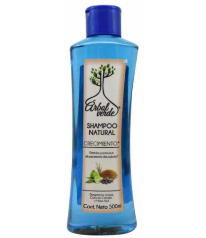 SHAMPOO CRECIMIENTO 500 ML ARBOL VERDE