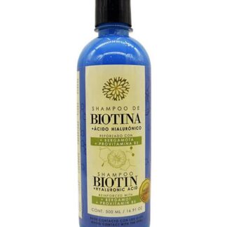 SHAMPOO DE BIOTINA Y ACIDO HIALURONICO 500 ML BATAMOT